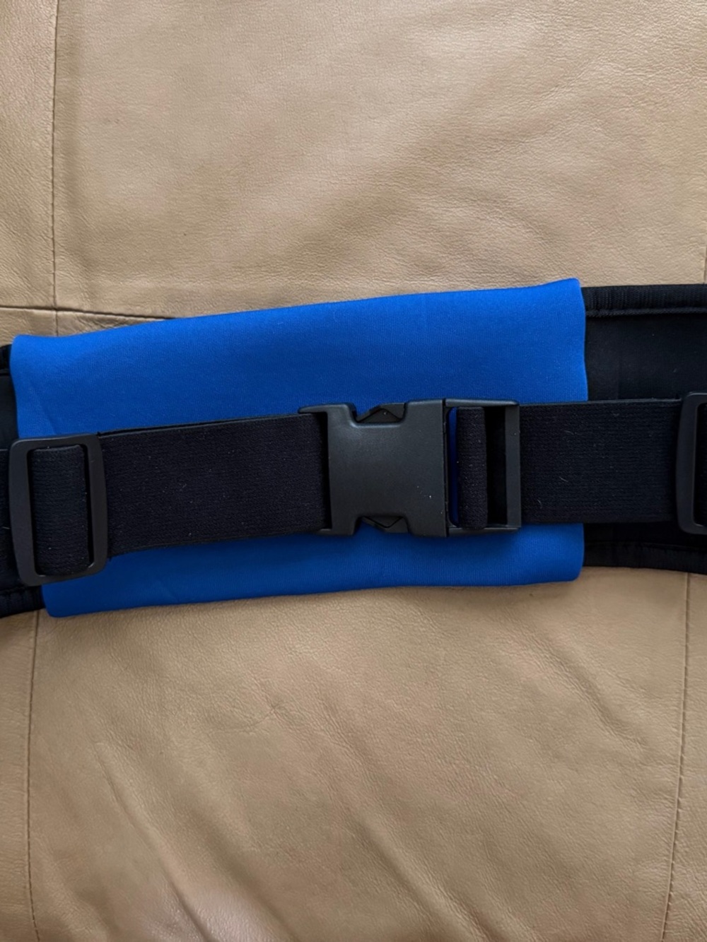 Blue Running Belt - Picture 2 of 3